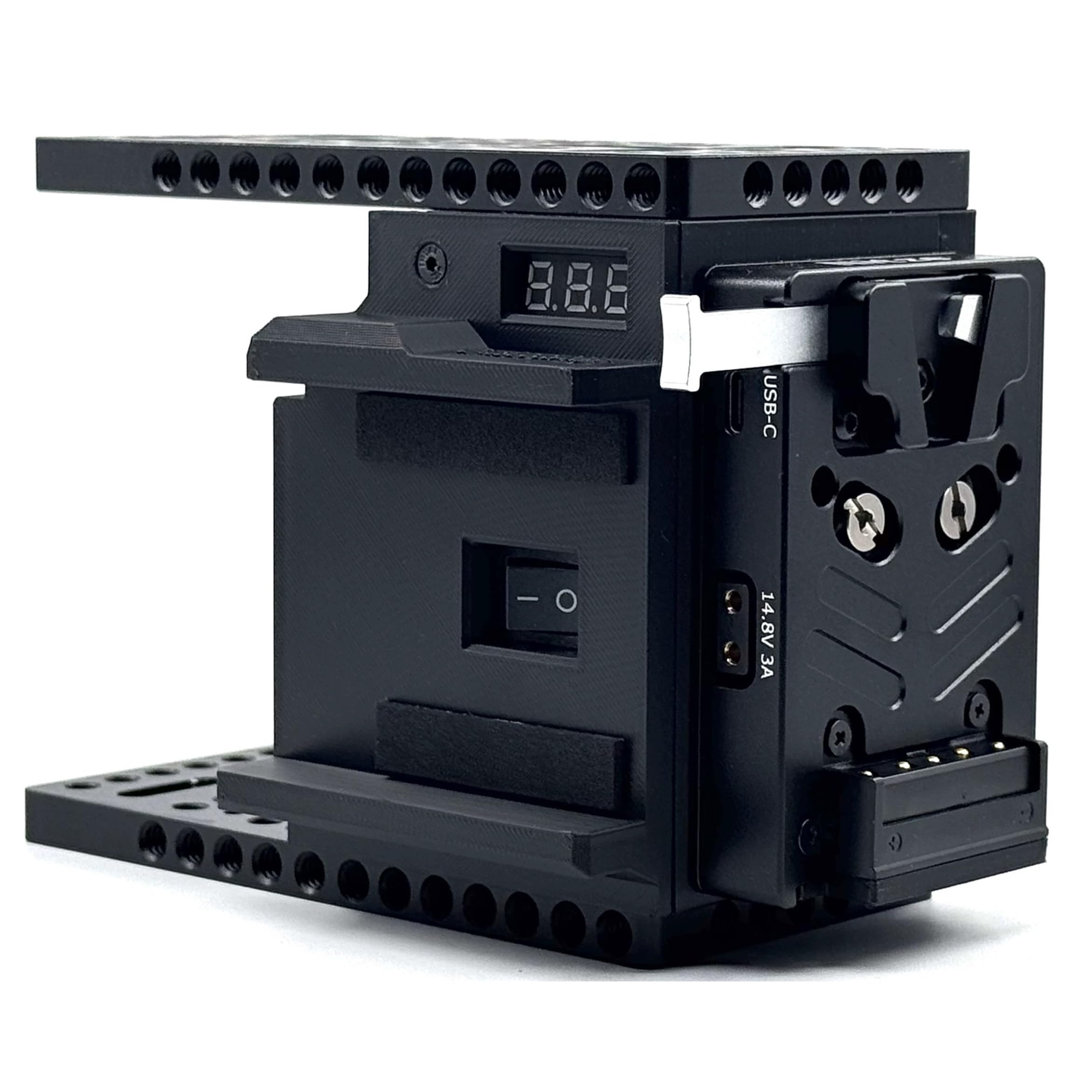 永*田様 FX3/FX30用 拡張モジュール Cineback風 FX3/FX30 Camera Rabbit Cage Expansion Module Accessories Cineback